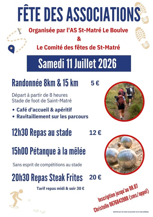 Fête des associations à Saint-Matré
