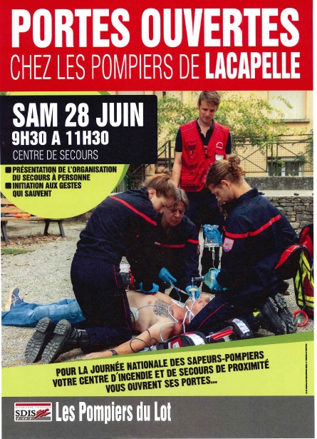 Portes Ouvertes chez Les Pompiers à Lacapelle-Marival