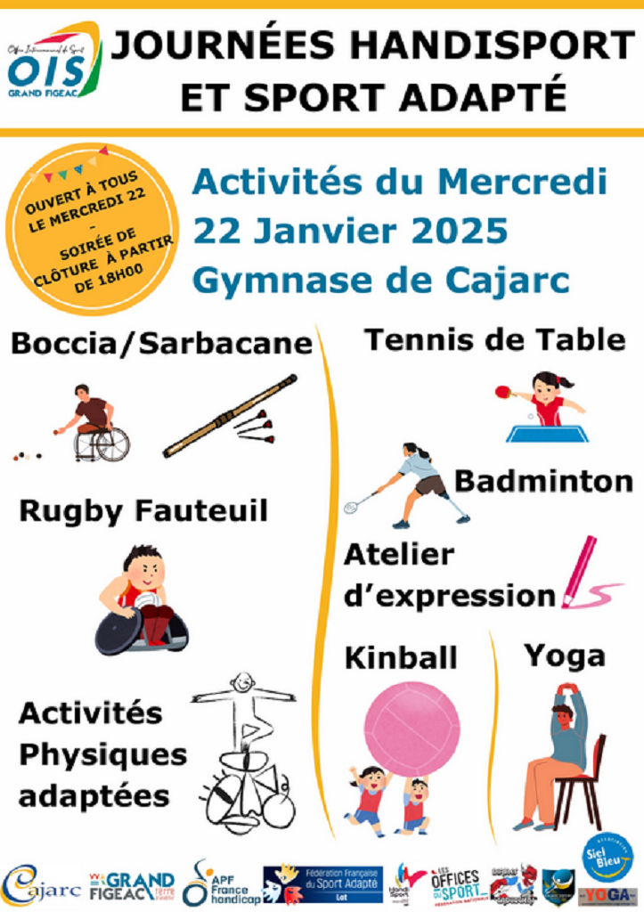 Journées Handisport, Sport Adapté à Cajarc, Cajarc - photo 3