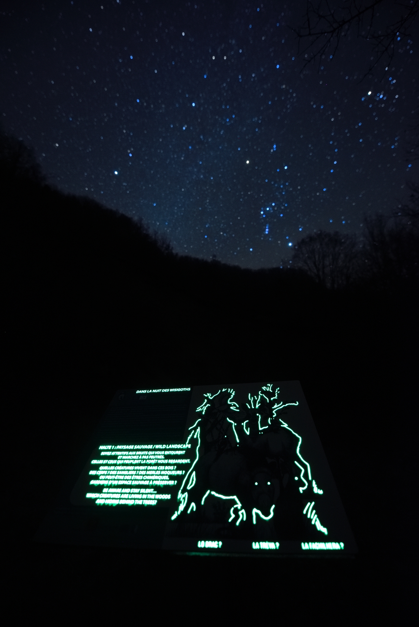 Sentier nocturne Corn