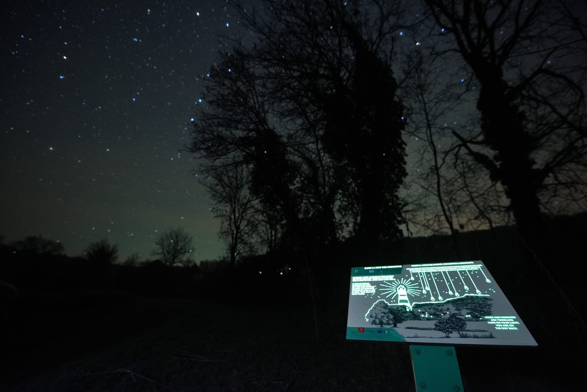 Sentier nocturne Corn