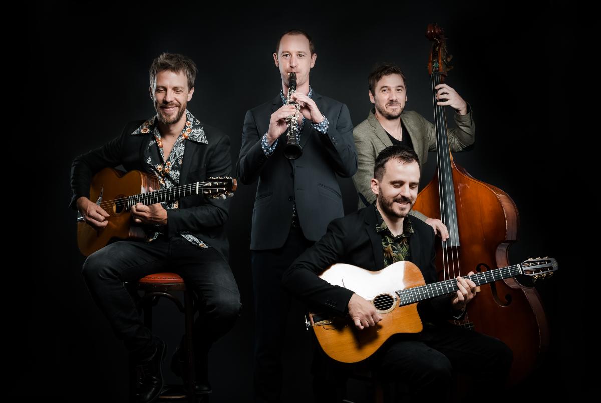 Sheik of Swing en concert pour le Folk Club de Cahors avec Jazz Manouche