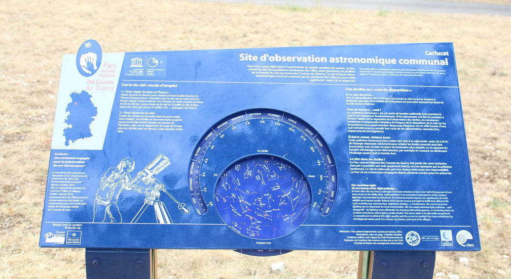 Site astronomie Carlucet