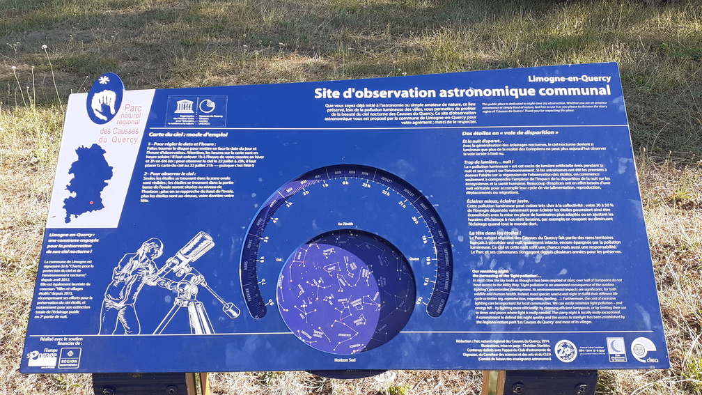 Site astronomie Limogne