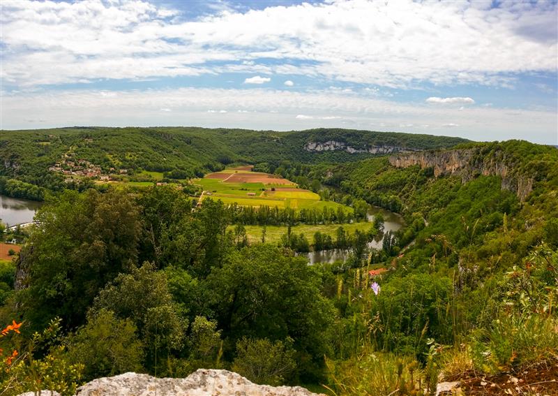 St-Géry - vue Panoramique sur le Lot _13 © Lot Tourisme - C. Sanchez