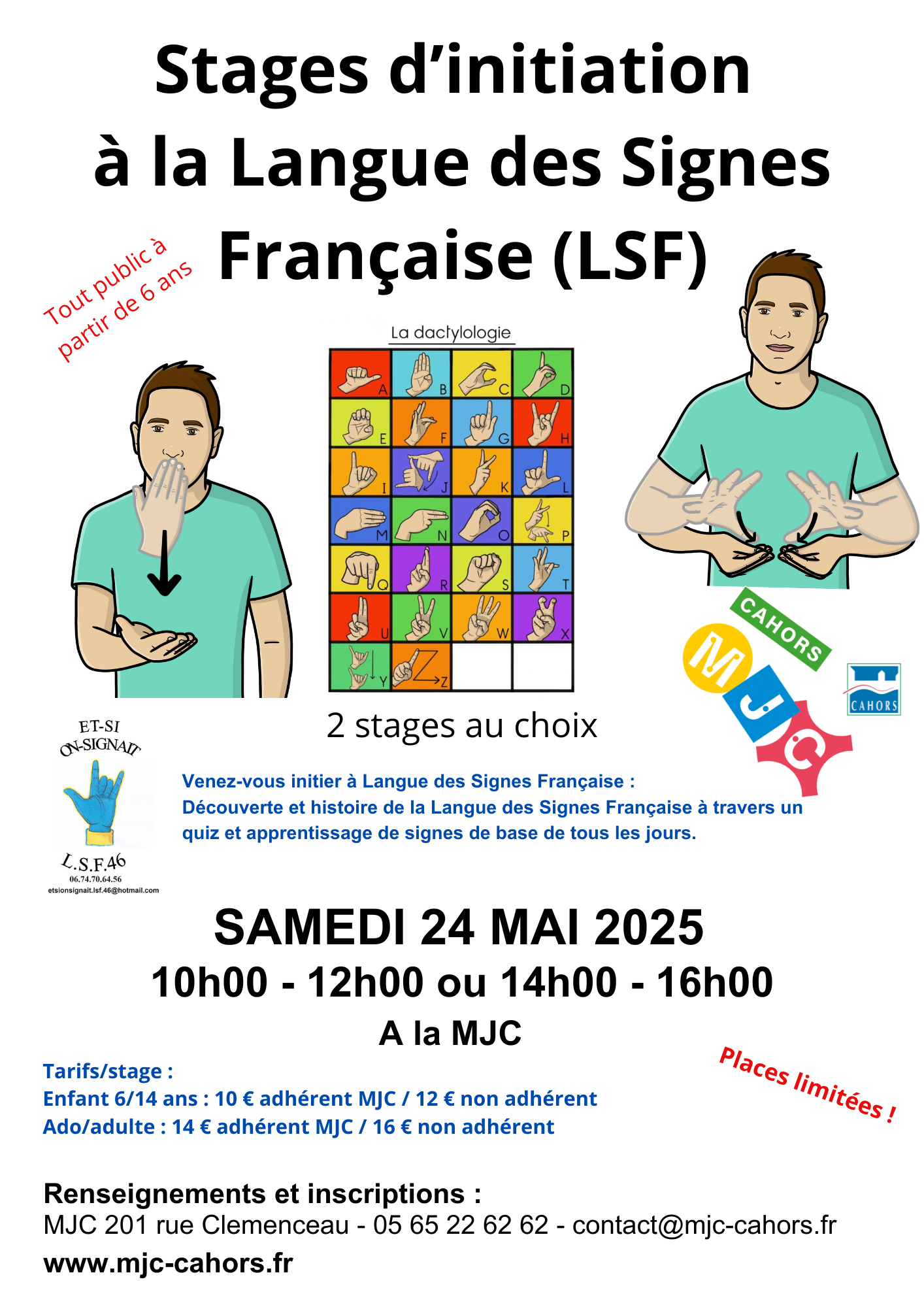 Stage d’initiation à la Langue des Signes Française