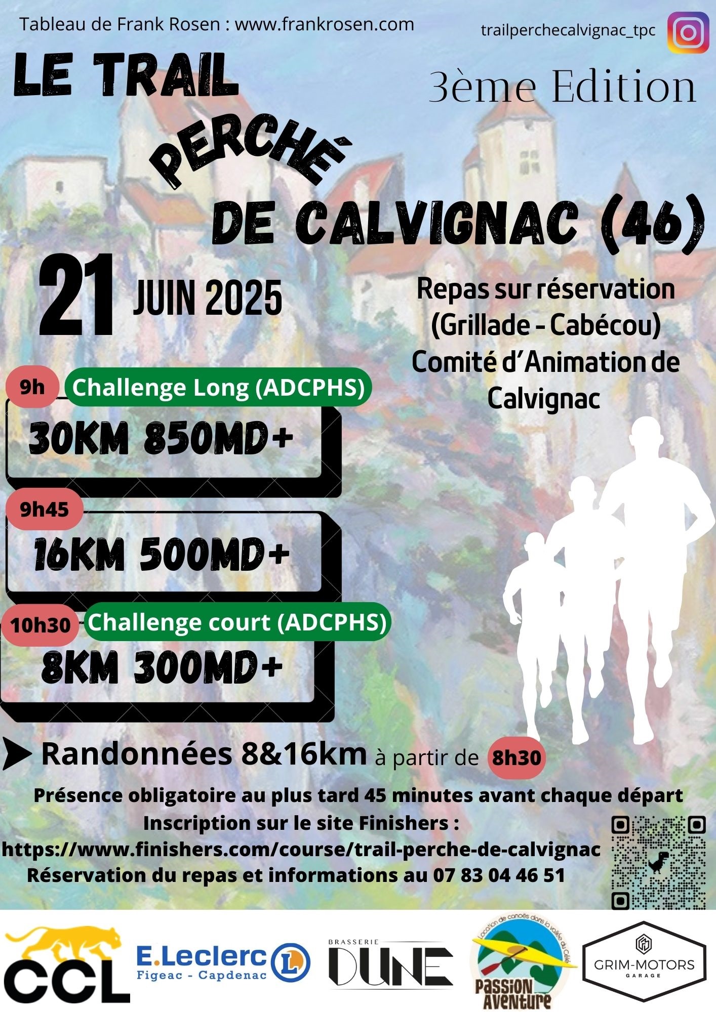 Le trail perché de Calvignac