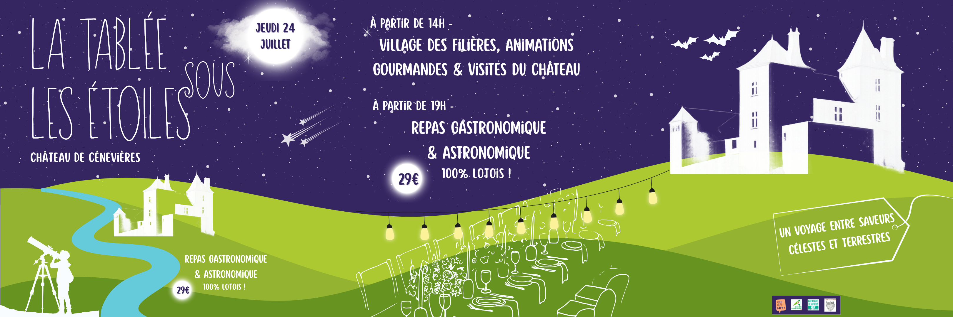 La Tablée sous les Etoiles **REPAS ANNULE**