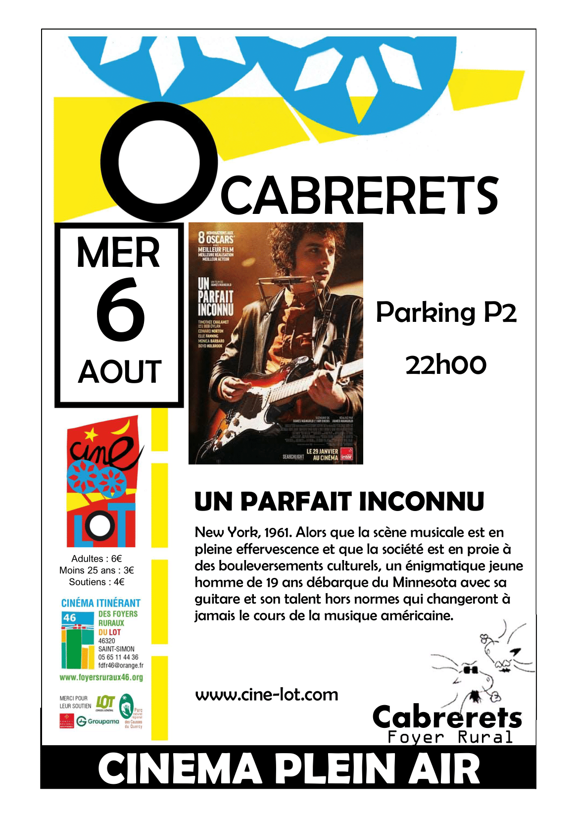 Cinéma en plein air : "Un parfait inconnu"