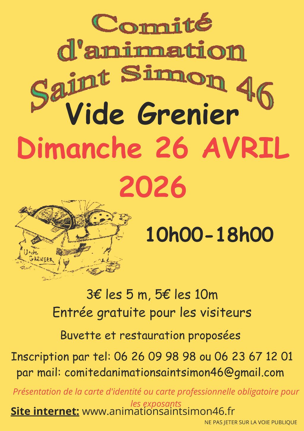 Vide-Greniers à Saint-Simon, Saint-Simon - photo 3
