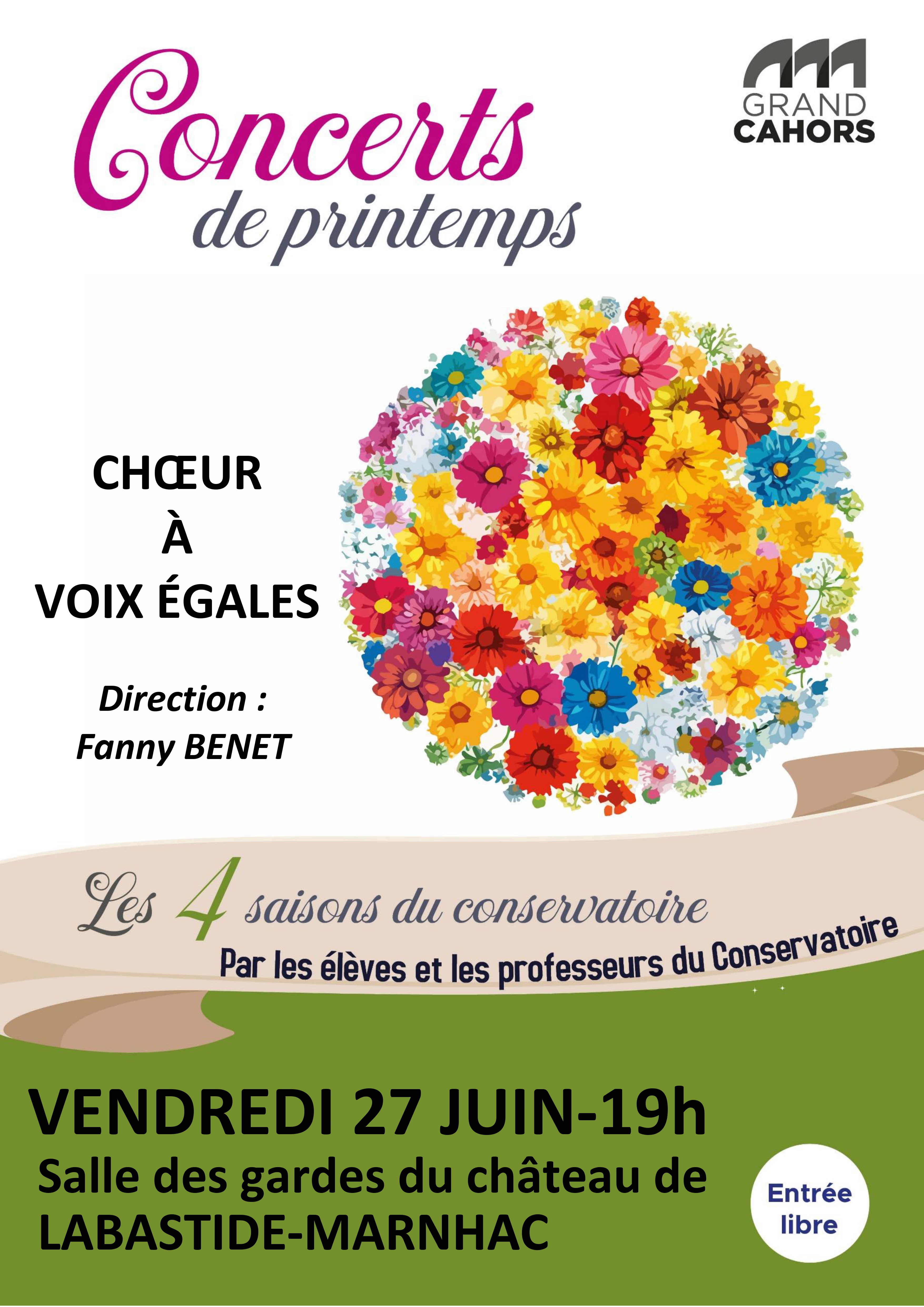 Concert Chœur à voix égales