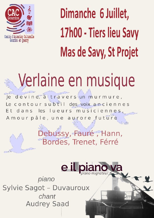 Récital "Verlaine en musique"