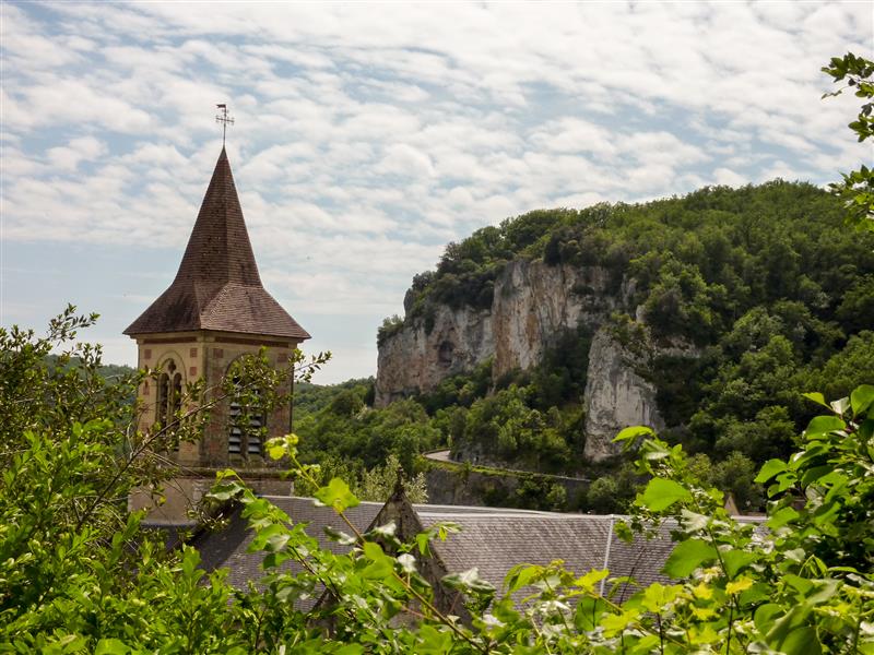 Vers - Clocher de l'église _17 © Lot Tourisme - C. Sanchez
