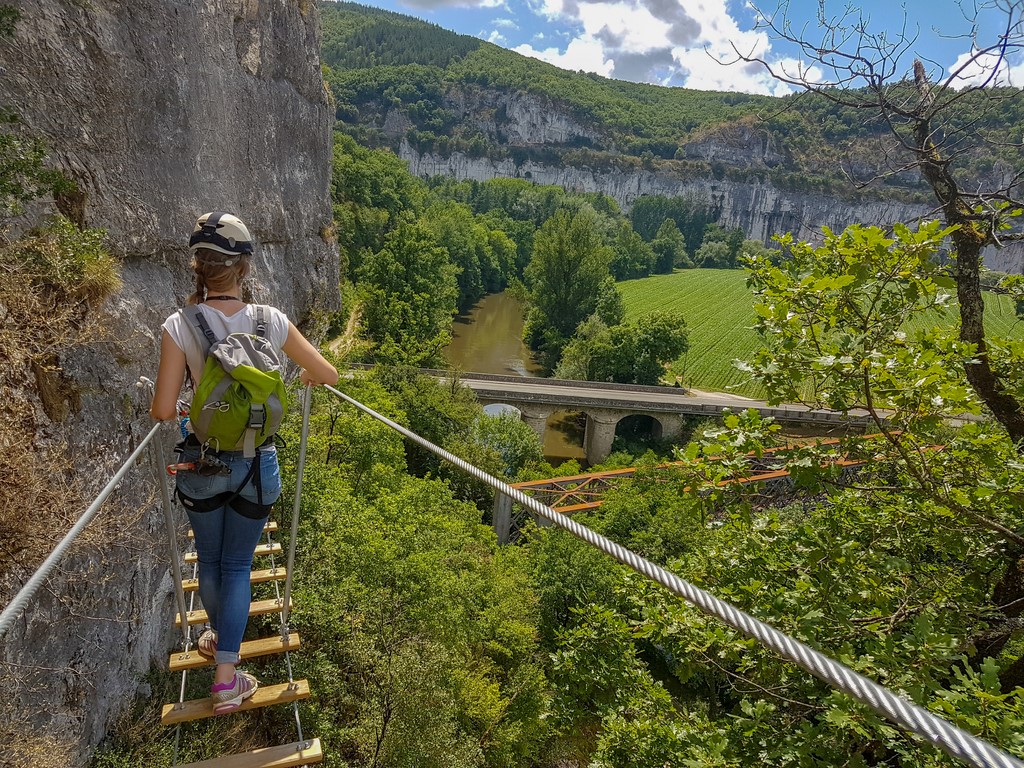 Via ferrata - Kalpaca à Conduché