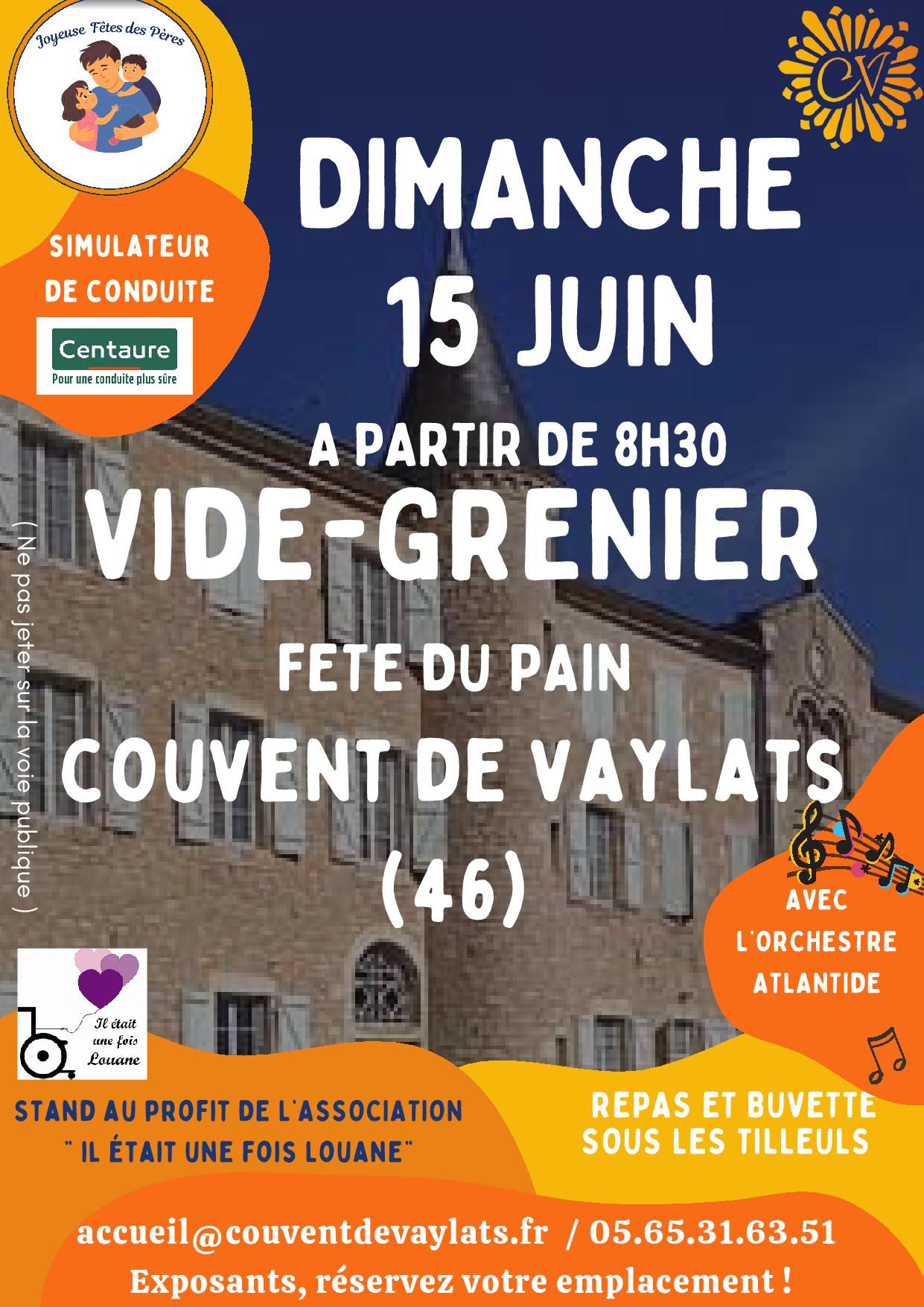 Fête du pain et Vide-greniers à Vaylats