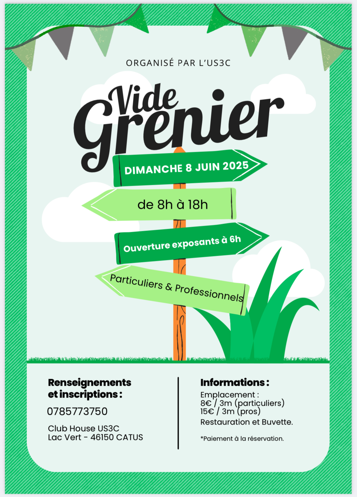 Vide-greniers à Catus