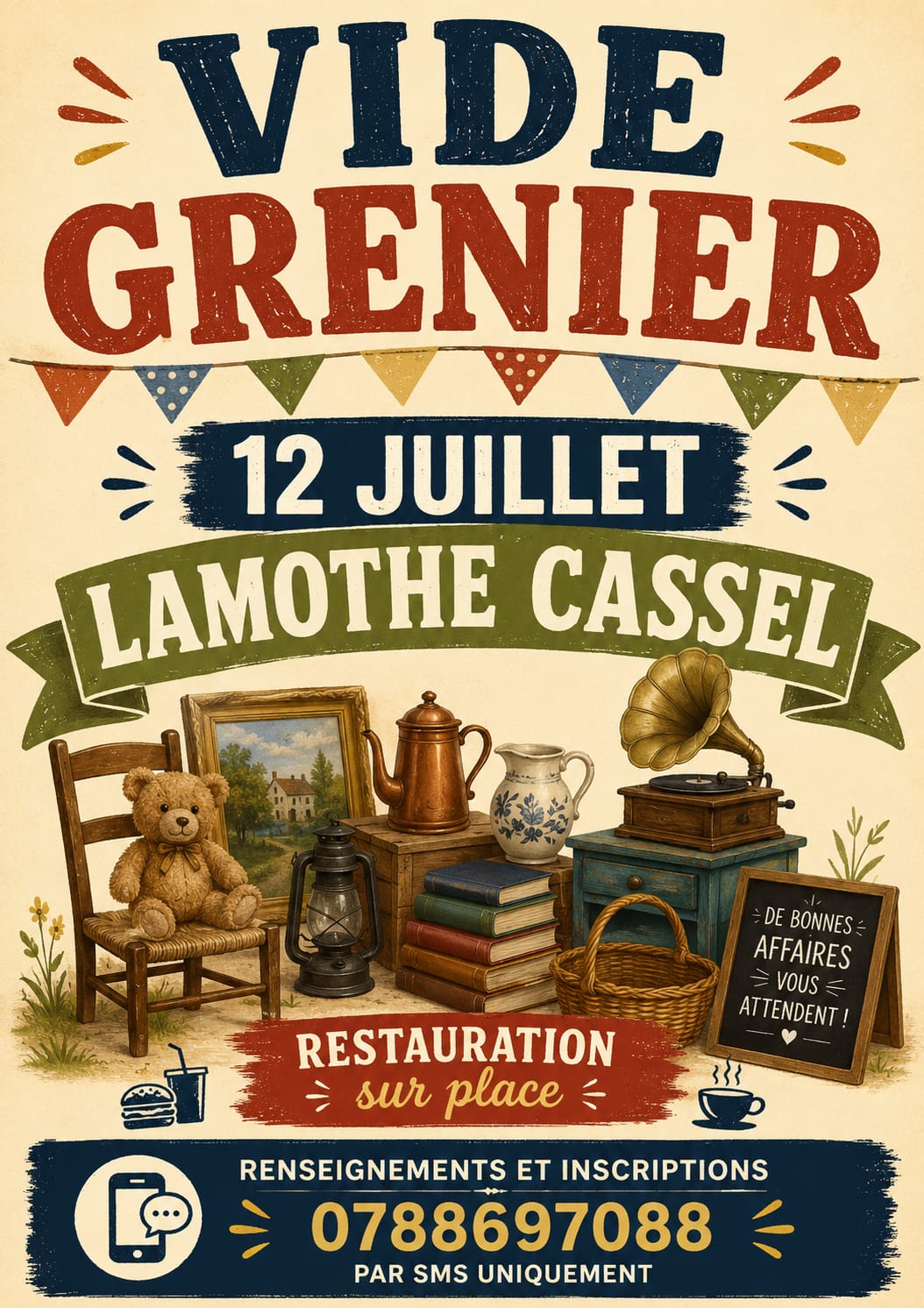 Vide-greniers à Lamothe-Cassel, Lamothe-Cassel - photo 3