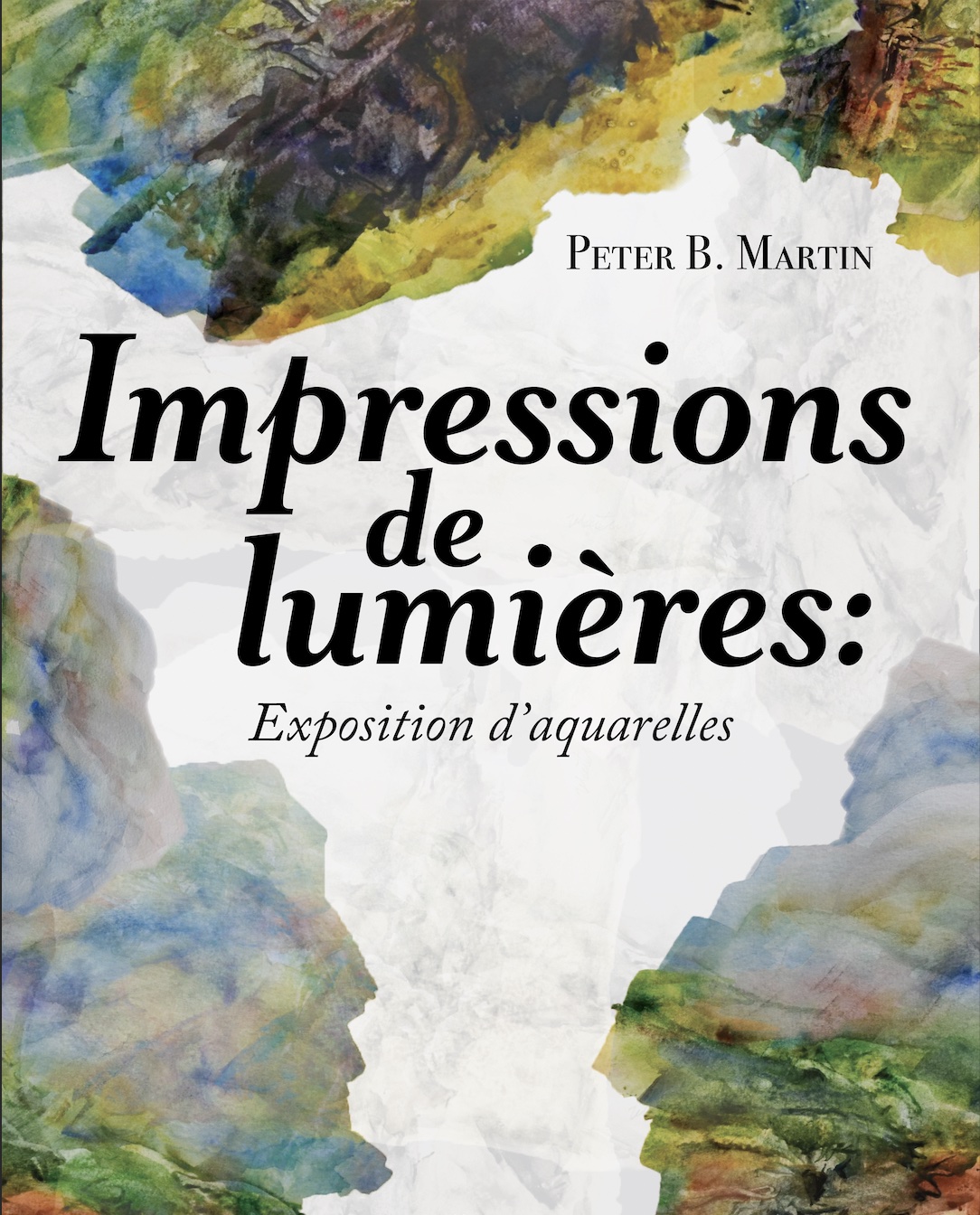 Exposition à la mairie : aquarelles de Peter Martin