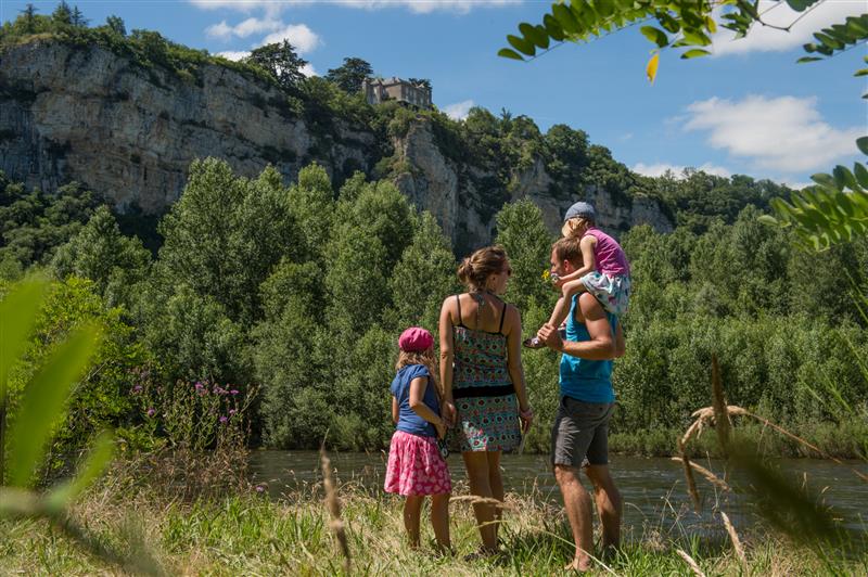 Vue sur le Château de Mirandol - ENS de Floirac_08 © Lot Tourisme - C. ORY
