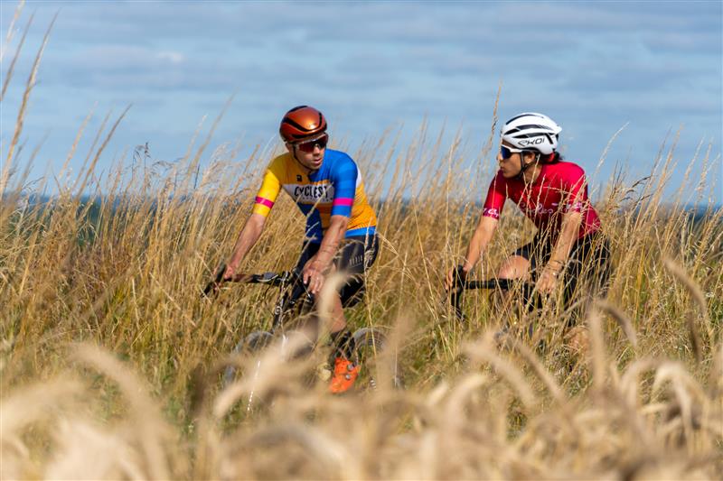 Vélo gravel à Lalbenque