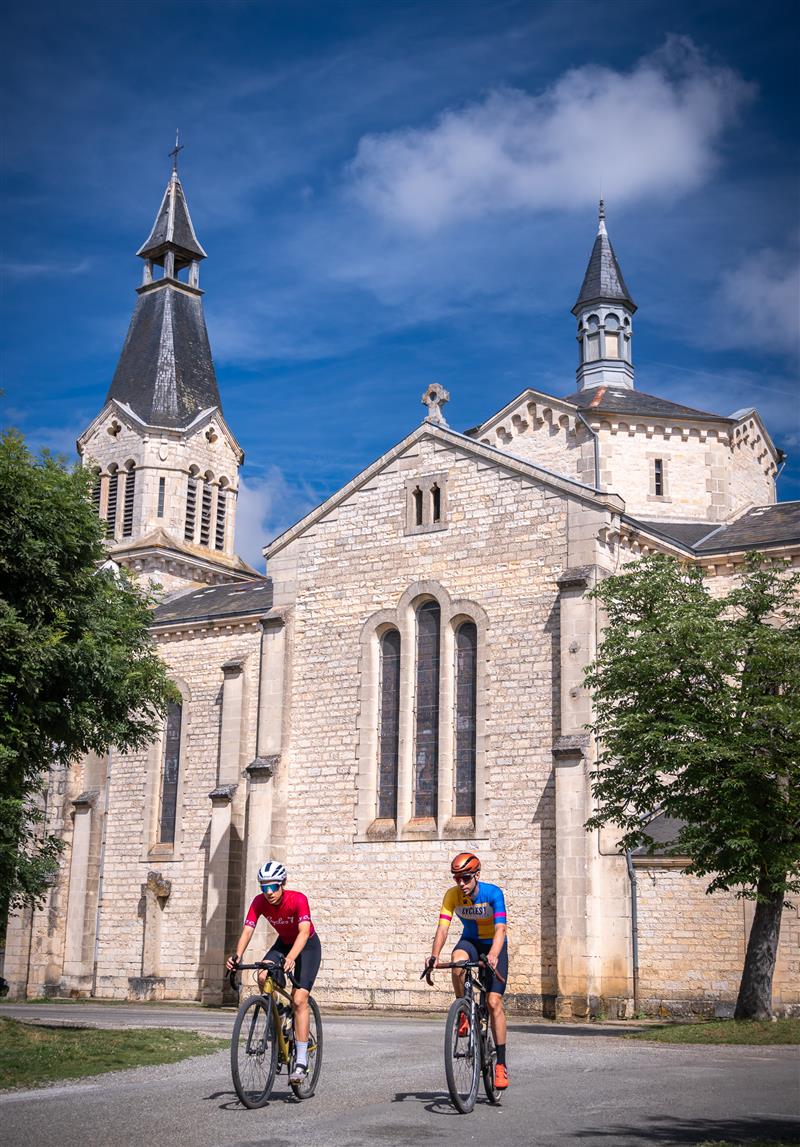 Vélo gravel à Vaylats