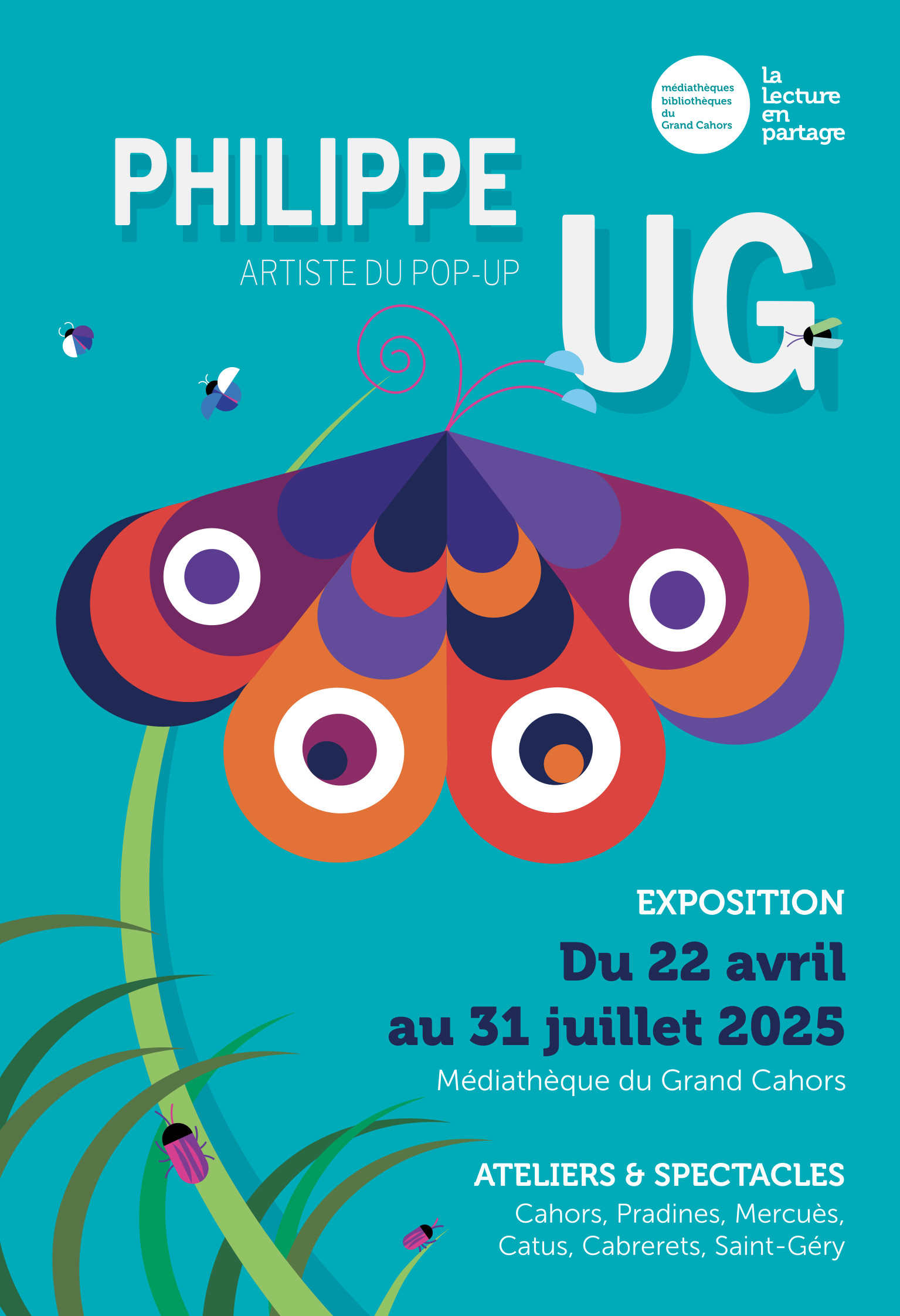 Exposition Philippe UG, artiste du Pop Up