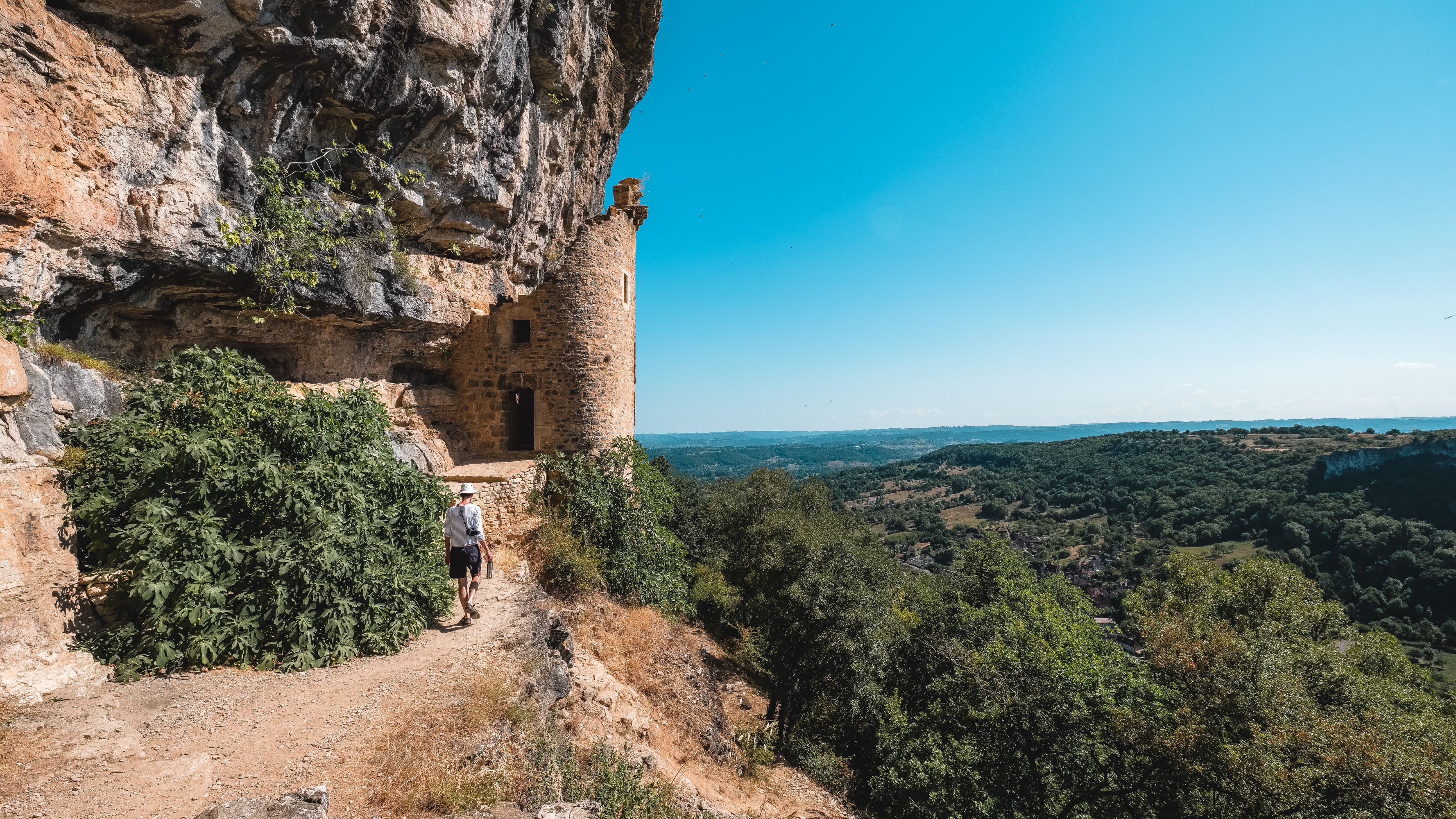 Château des anglais, cirque d'Autoire