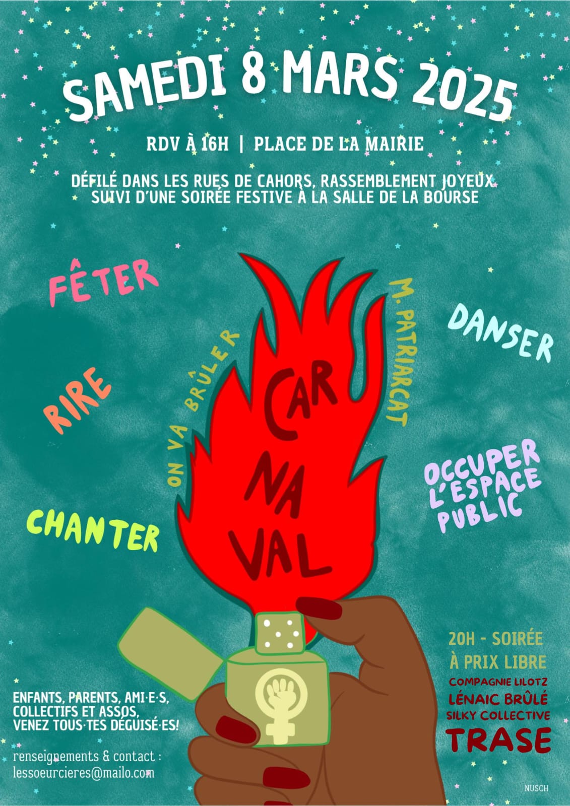 Carnaval "Feu aux injustices, place aux merveilles"