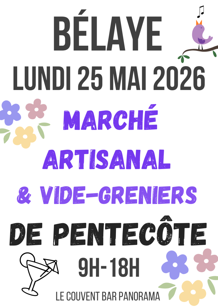 Marché artisanal et vide greniers — visuel événement