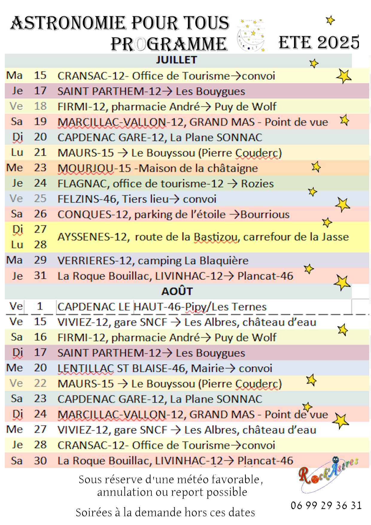 Astronomie pour tous à Lentillac-Sainte-Blaise, Lentillac-Saint-Blaise - photo 2