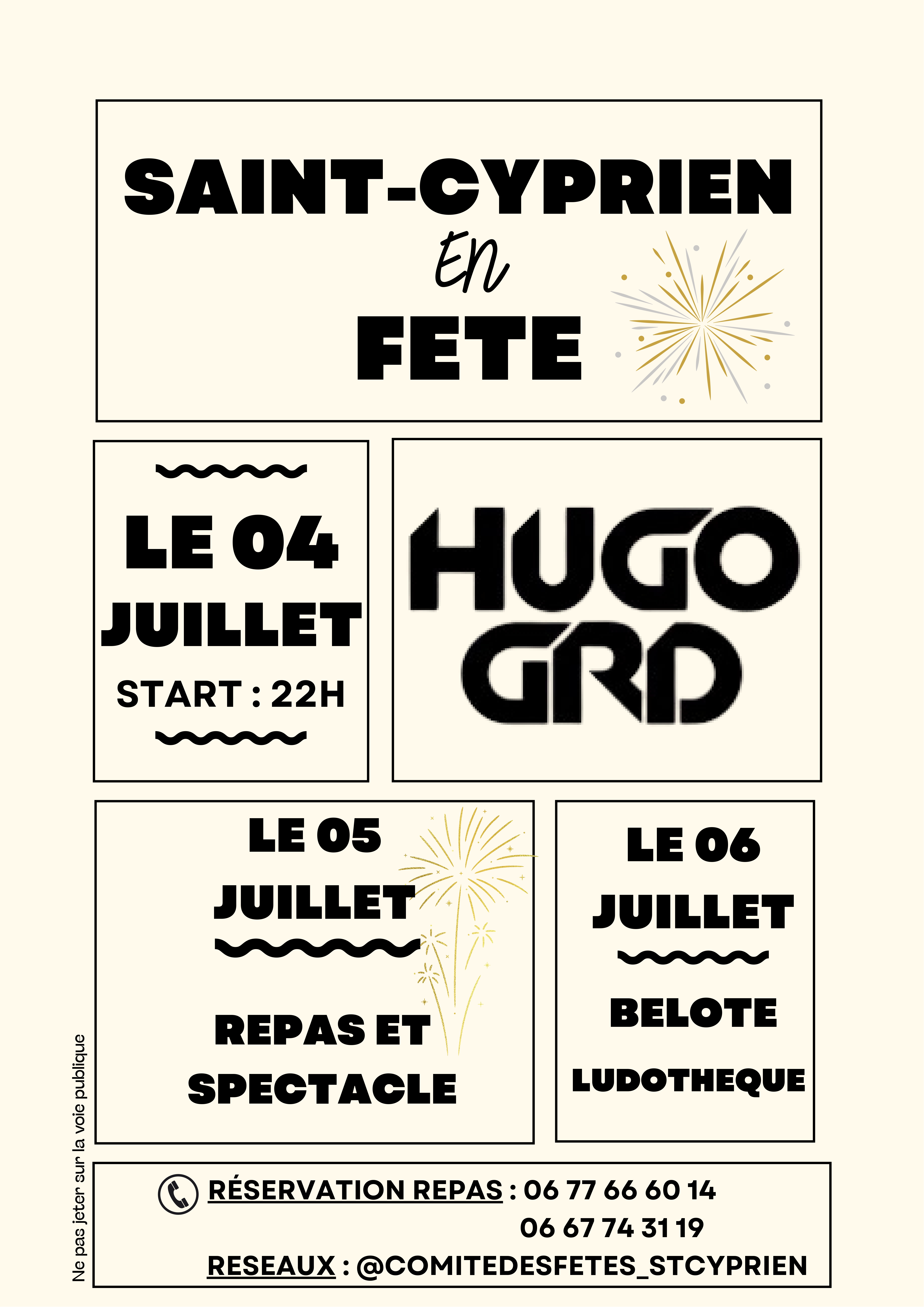 Fête votive de Saint Cyprien