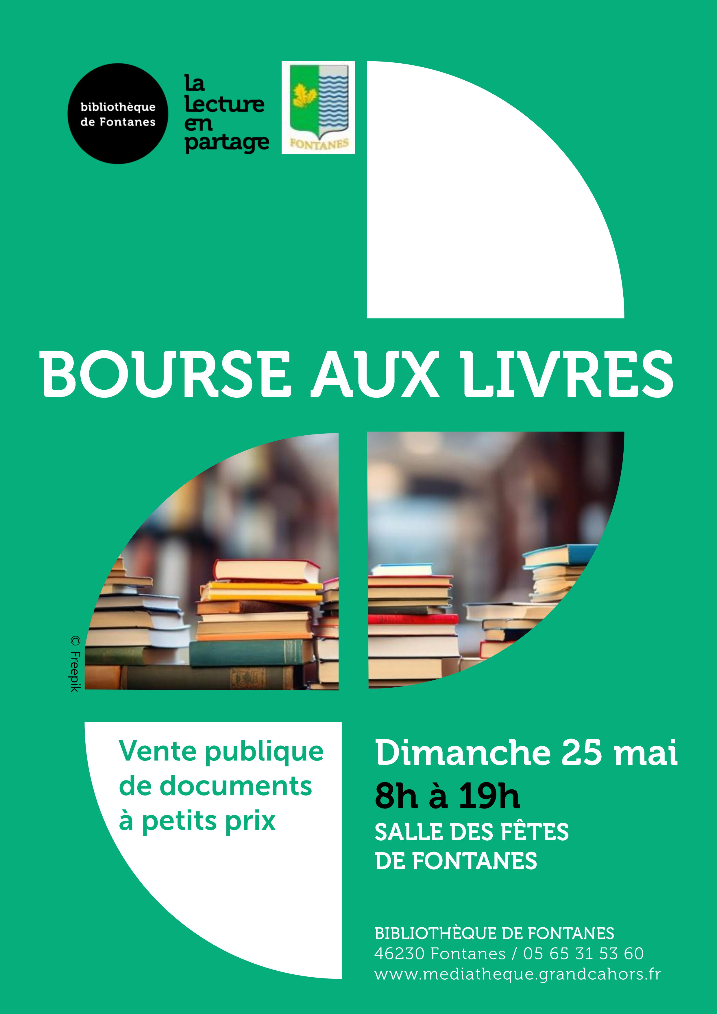 Brocante/Vide-Greniers, Bourse aux Livres & Mobylettes à Fontanes