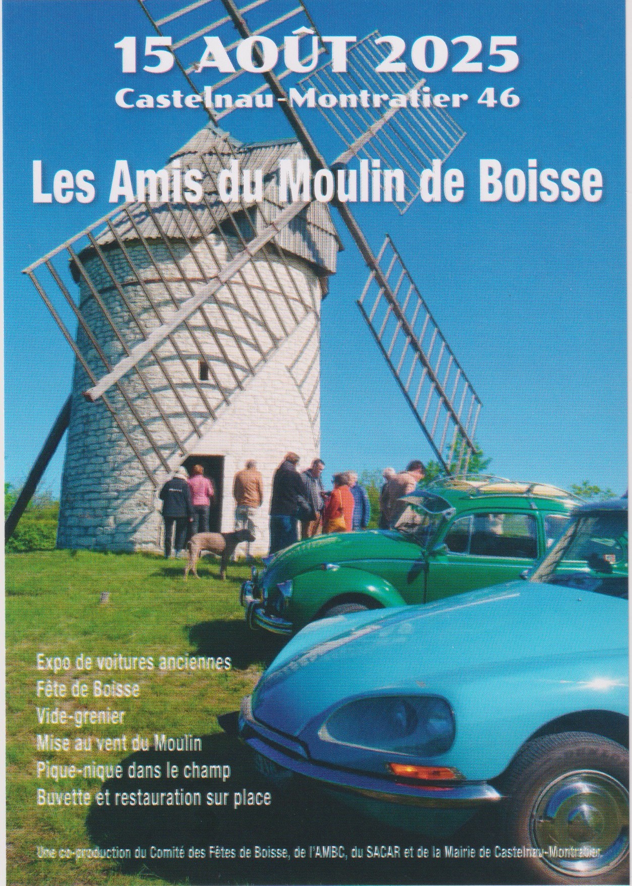 Fête au Moulin à Vent de Boisse à Sainte-Alauzie