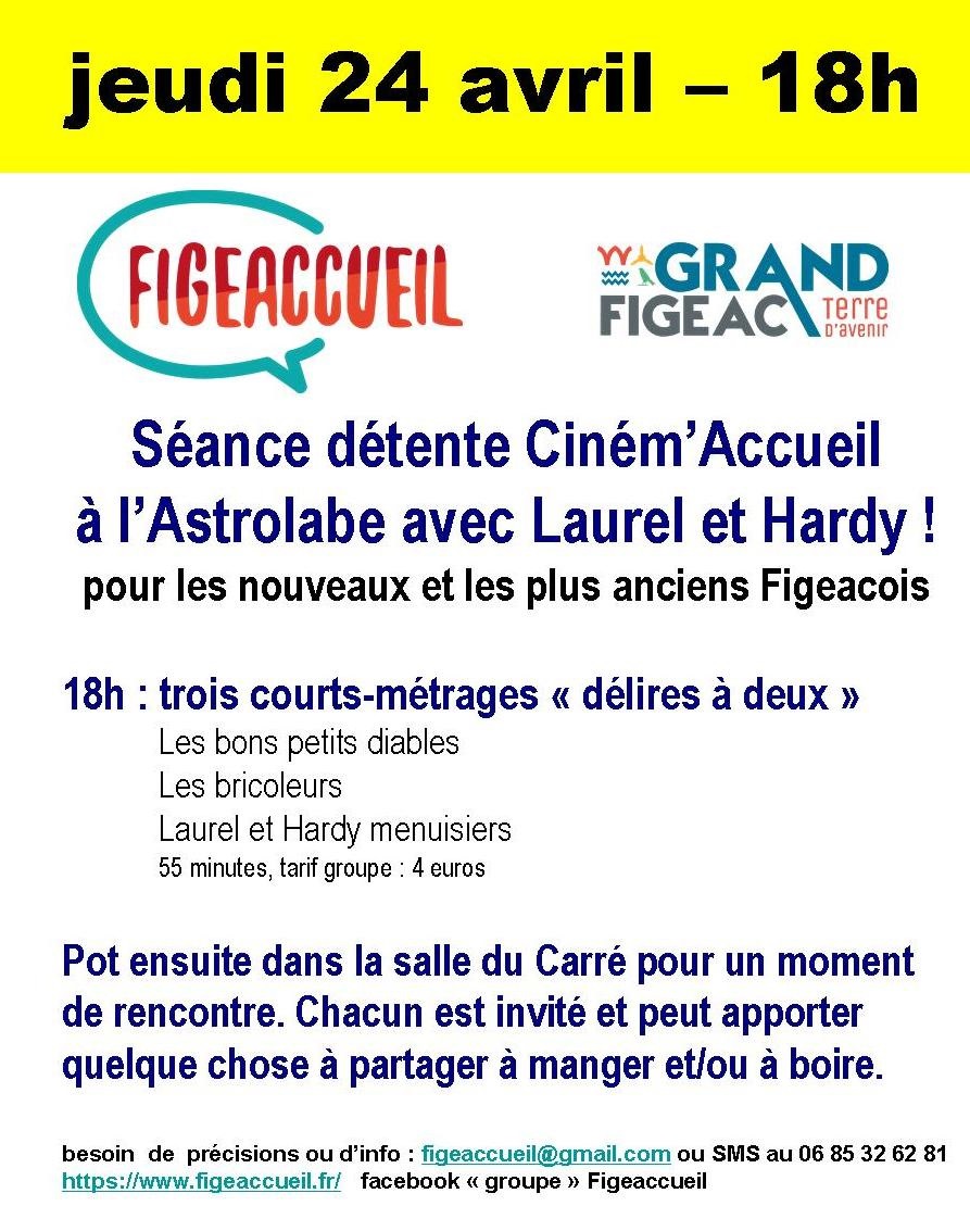 Ciném'accueil à Figeac