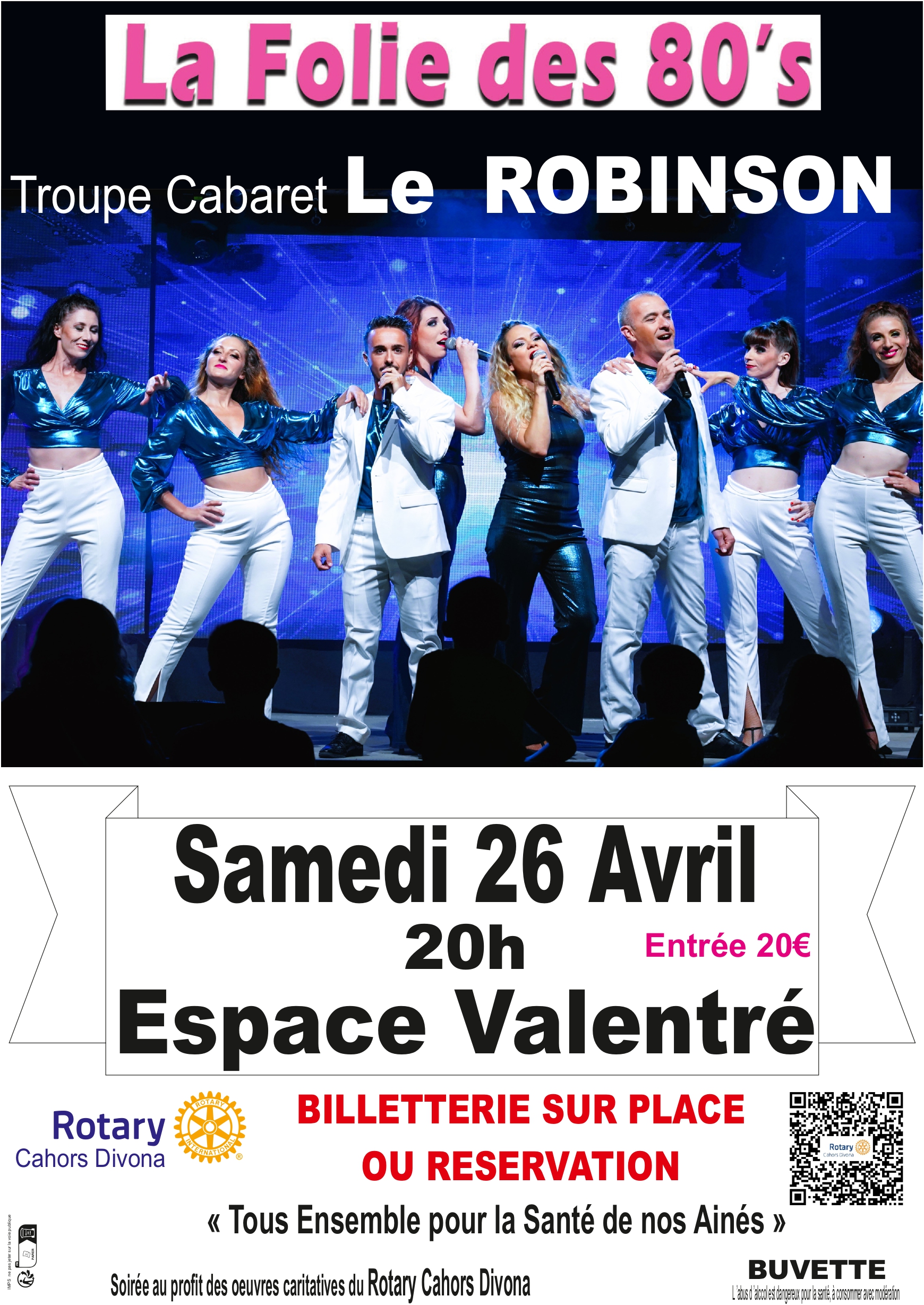 Concert de solidarité : La folie des 80's