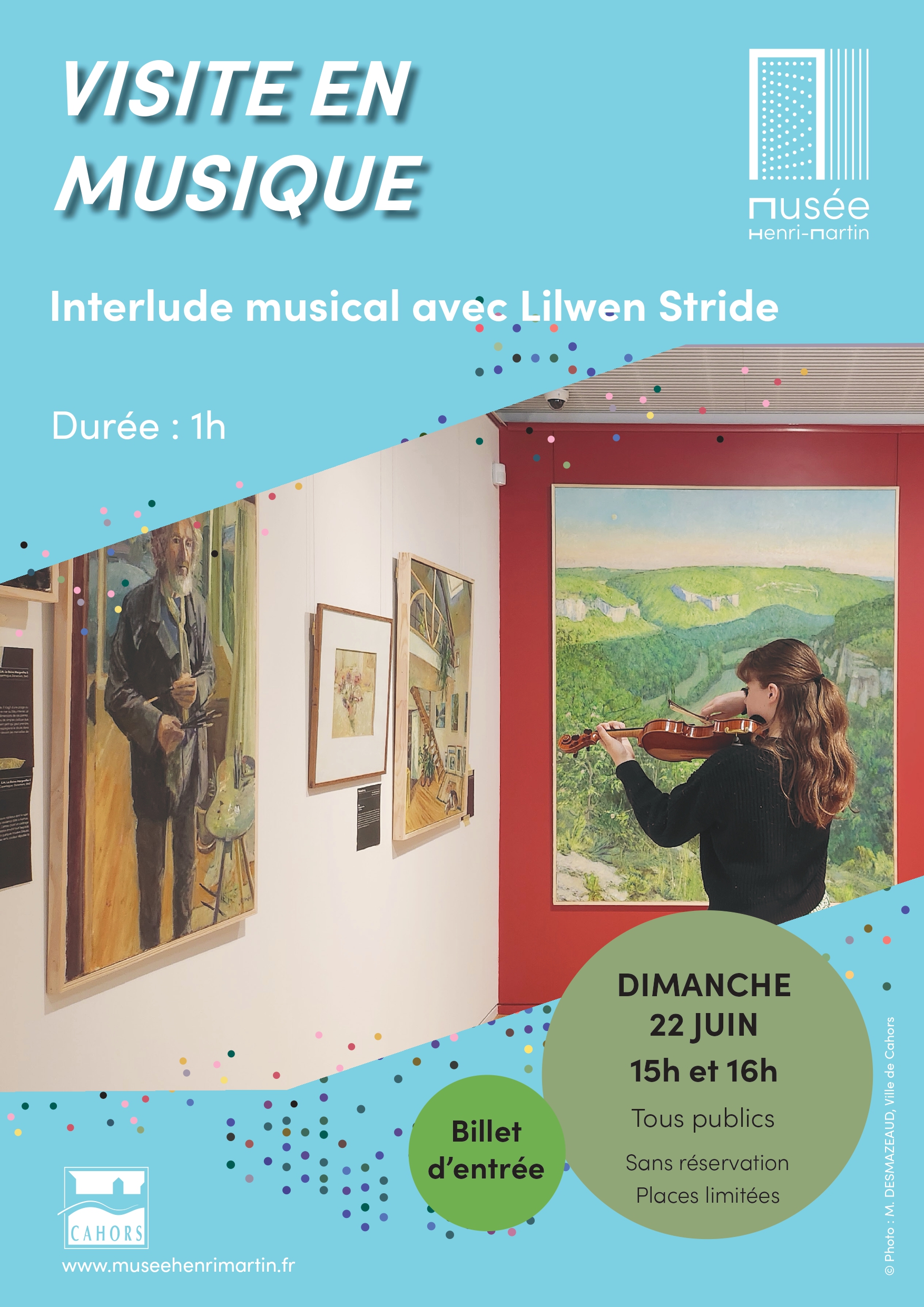 Visite en musique au musée Henri Martin