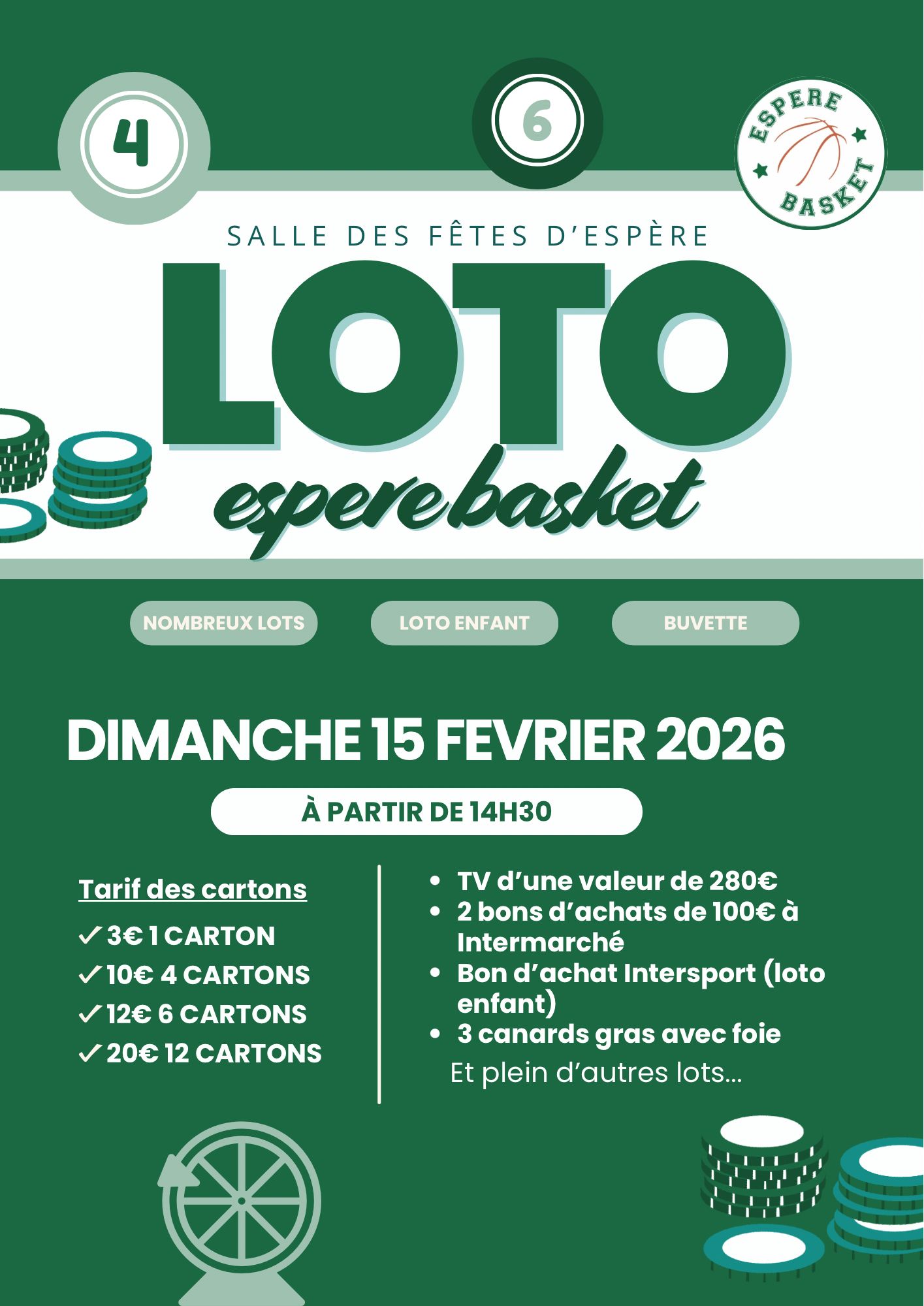 Loto de Espère Basket