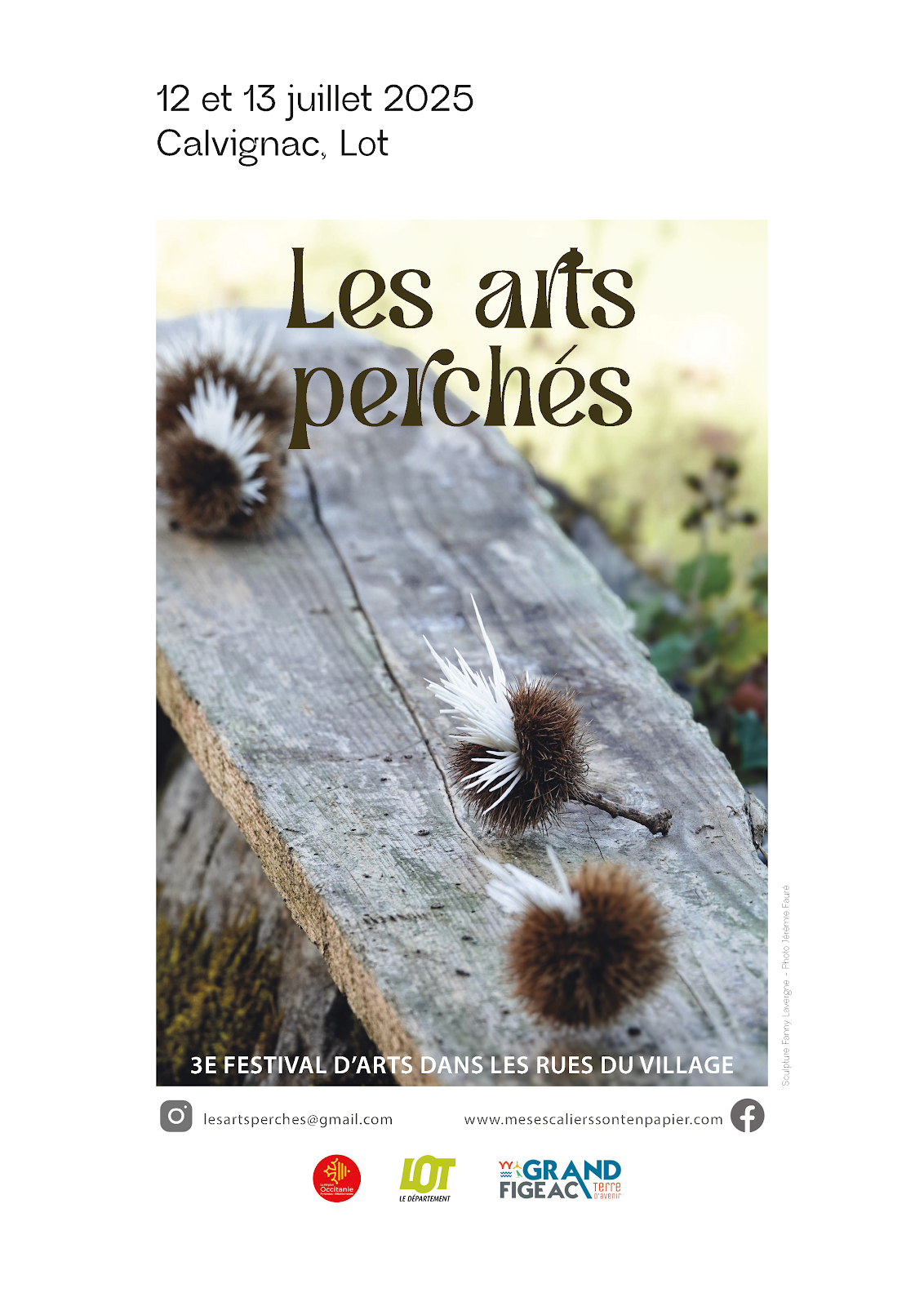 Festival "Les arts perchés" à Calvignac
