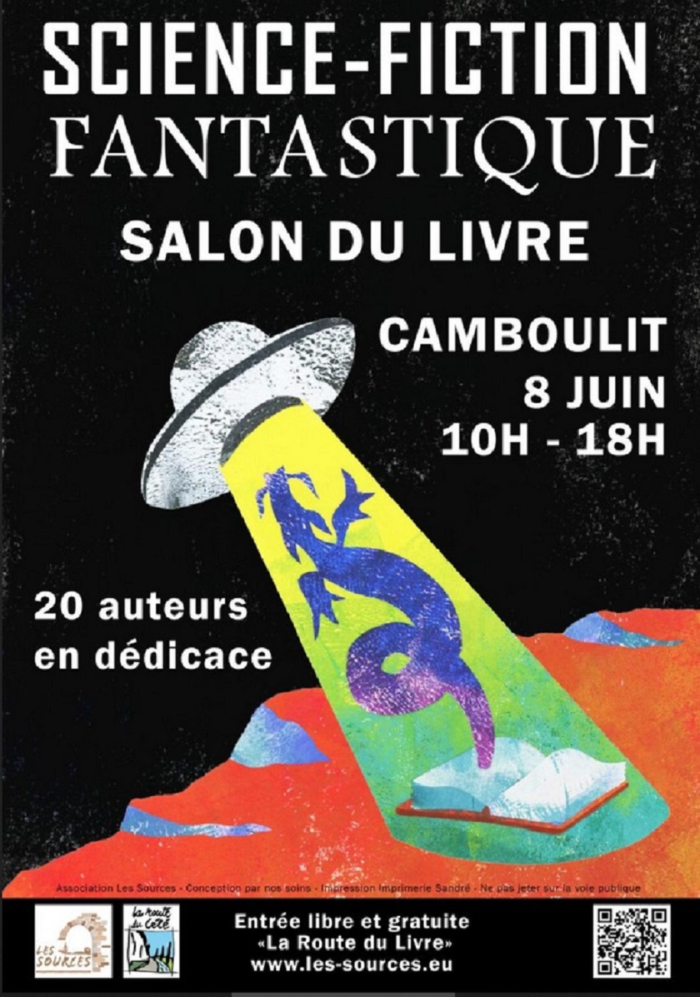 Salon du livre fantastique à Camboulit