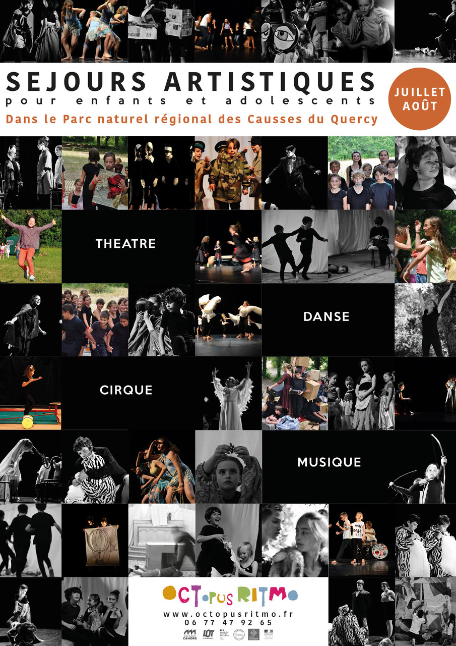 Séjour artistique: Théâtre pour les 12 - 15 ans