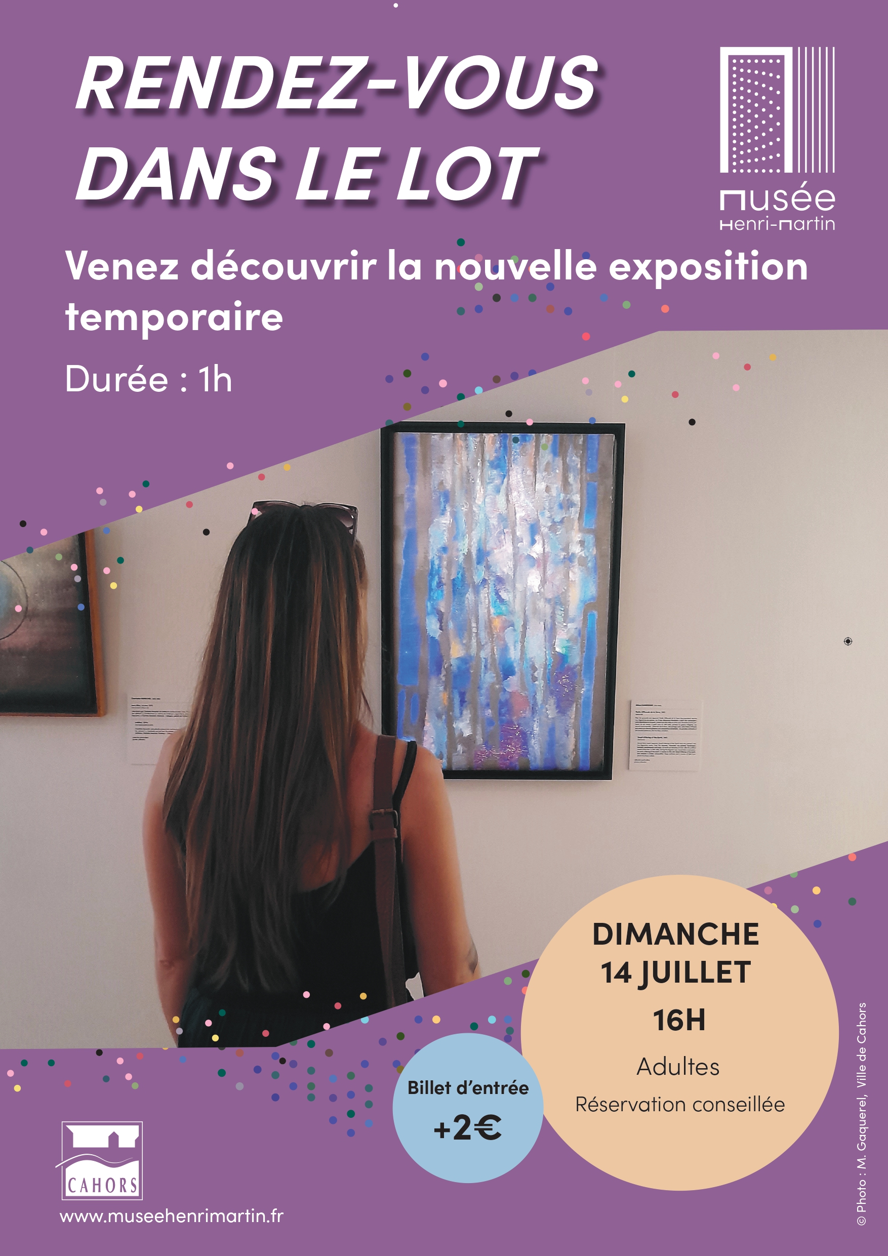Visite guidée de l'exposition temporaire au Musée Henri Martin