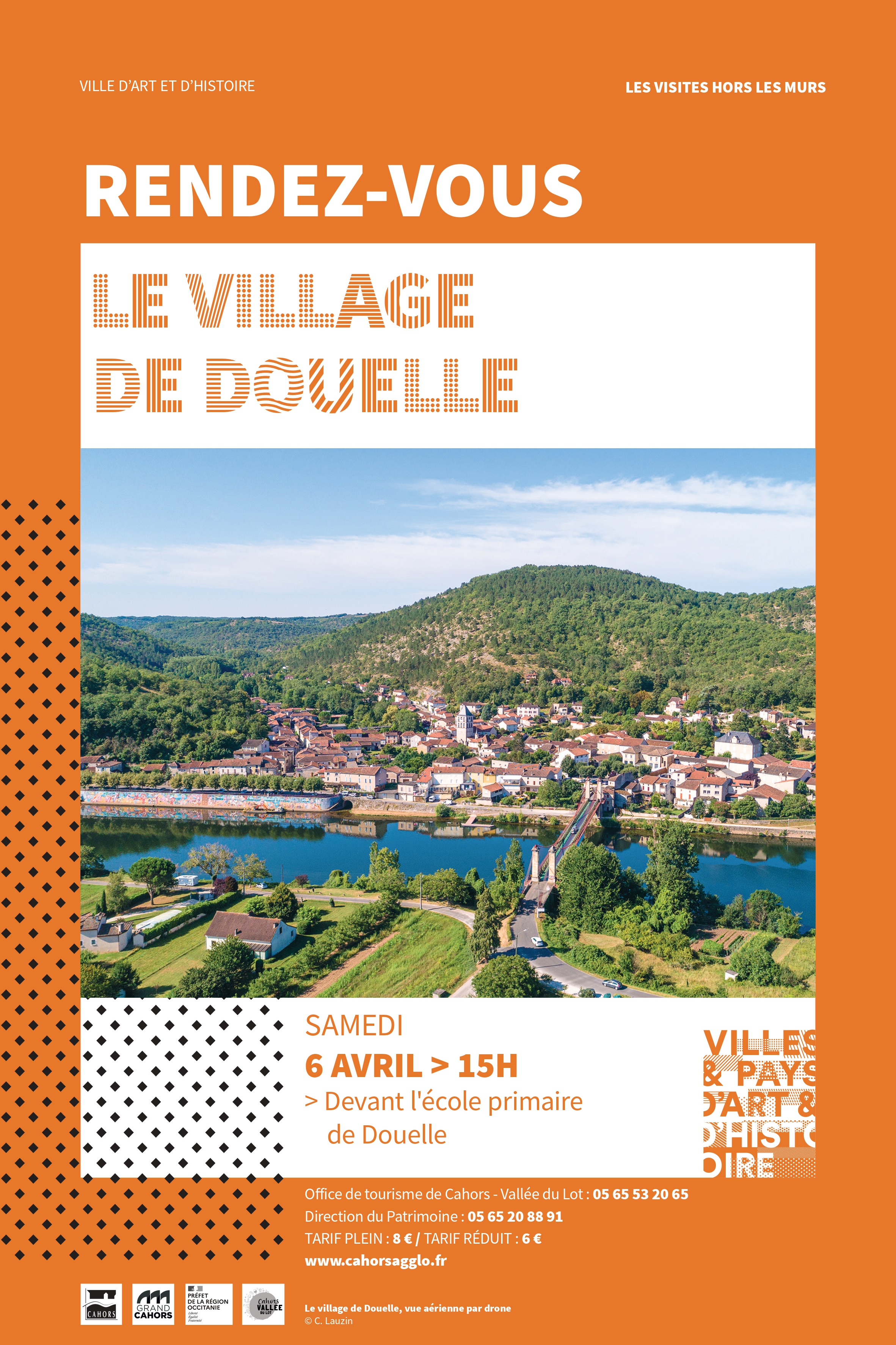 Visite guidée : Le village de Douelle