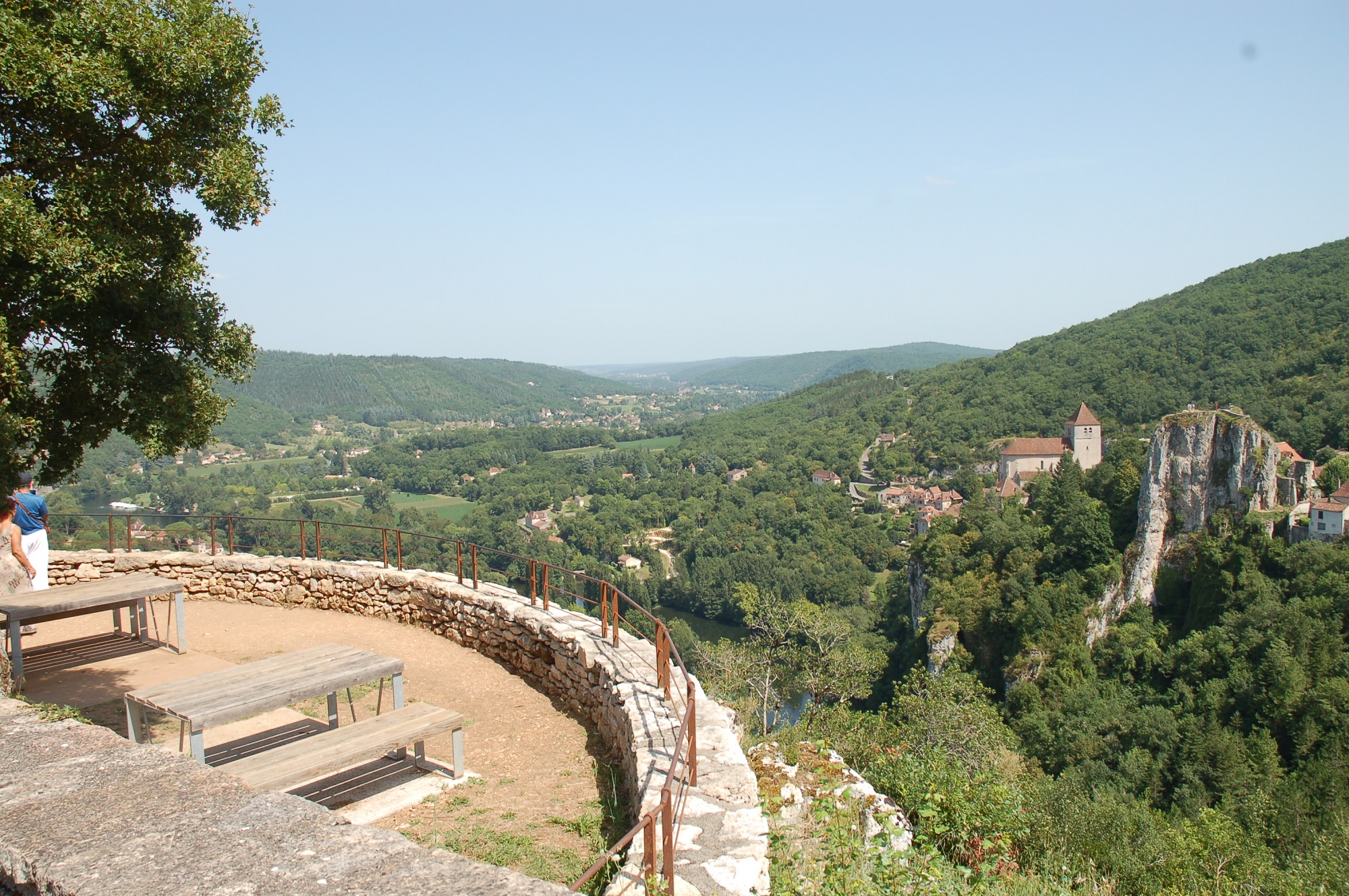 aire-pique-nique-St Cirq Lapopie