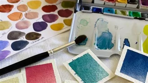 Atelier Fabrication d'aquarelle, Dégagnac