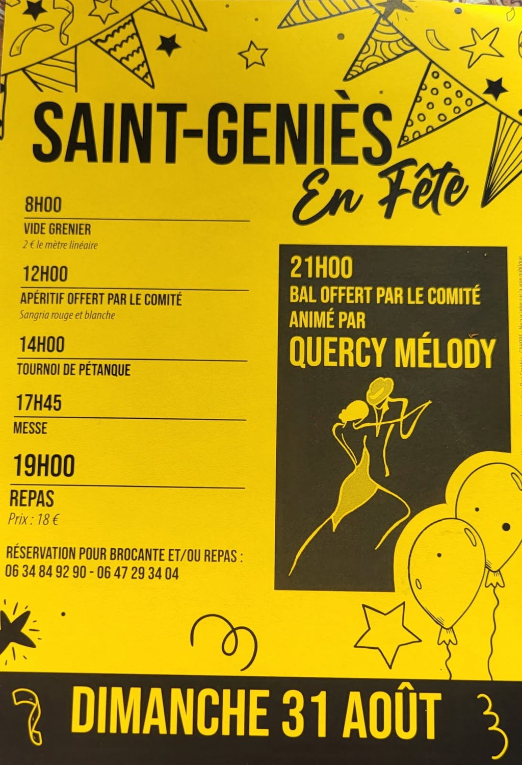 Fête votive de Saint-Géniès