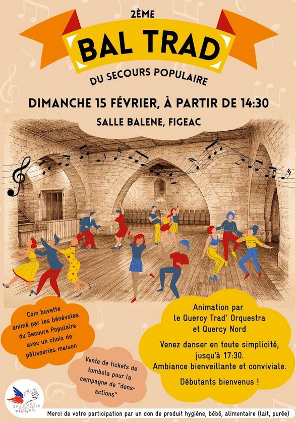 Bal Trad du Secours Populaire à Figeac