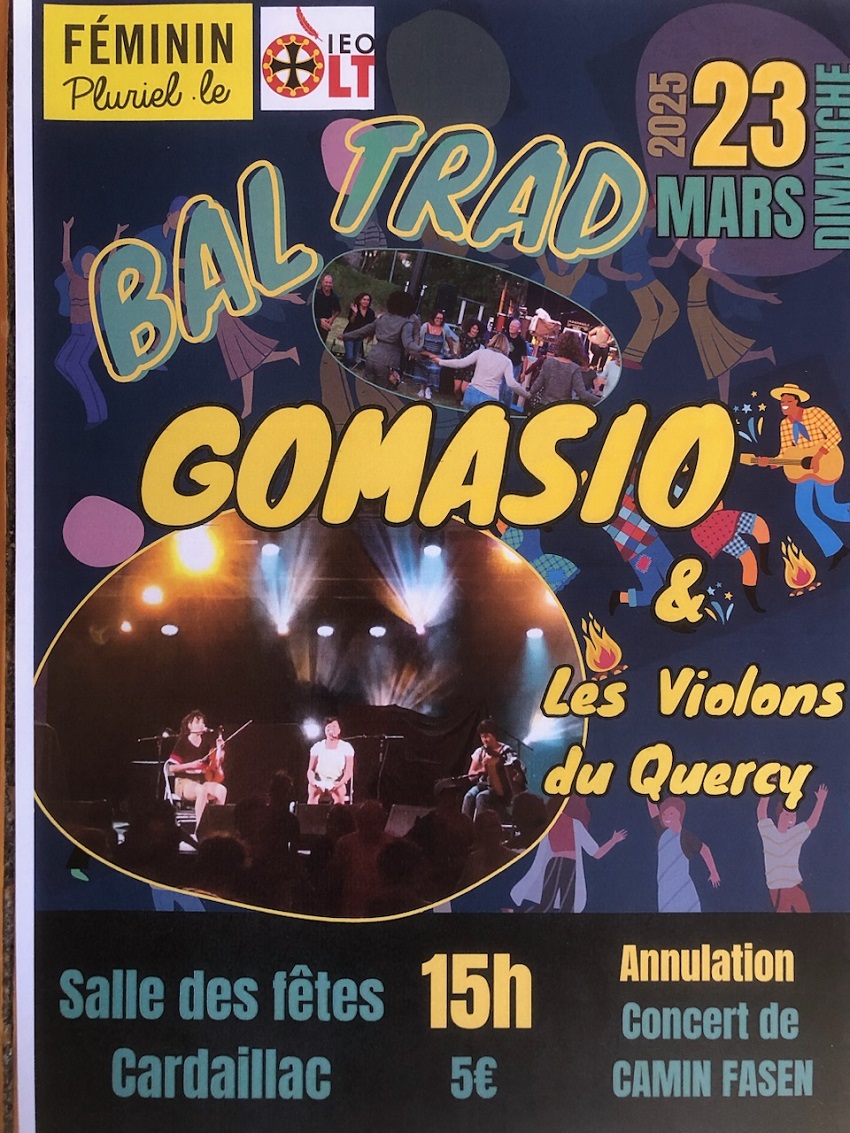 Feminin pluriel.le : Concert spectacle / bal trad