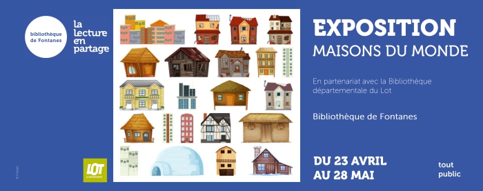 Exposition "Maisons du monde" — visuel événement