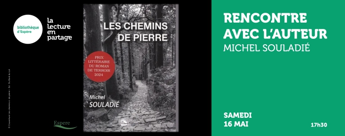 Rencontre avec l'auteur Michel Souladié — visuel événement