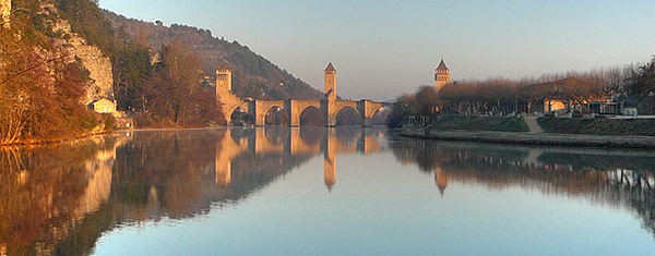 Cahors et la navigation sur la rivière Lot